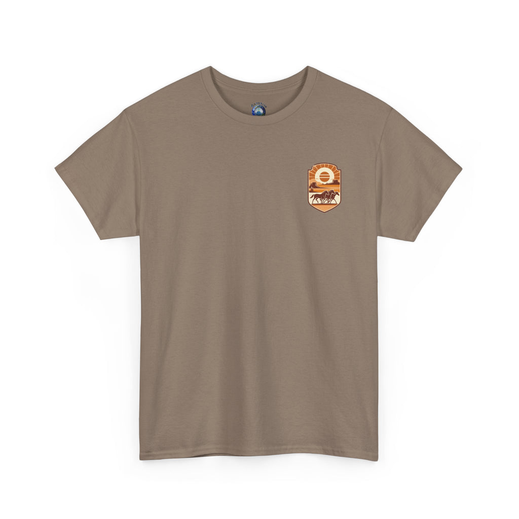 Mountain Patch T-Shirt | Forest Landscape Tee