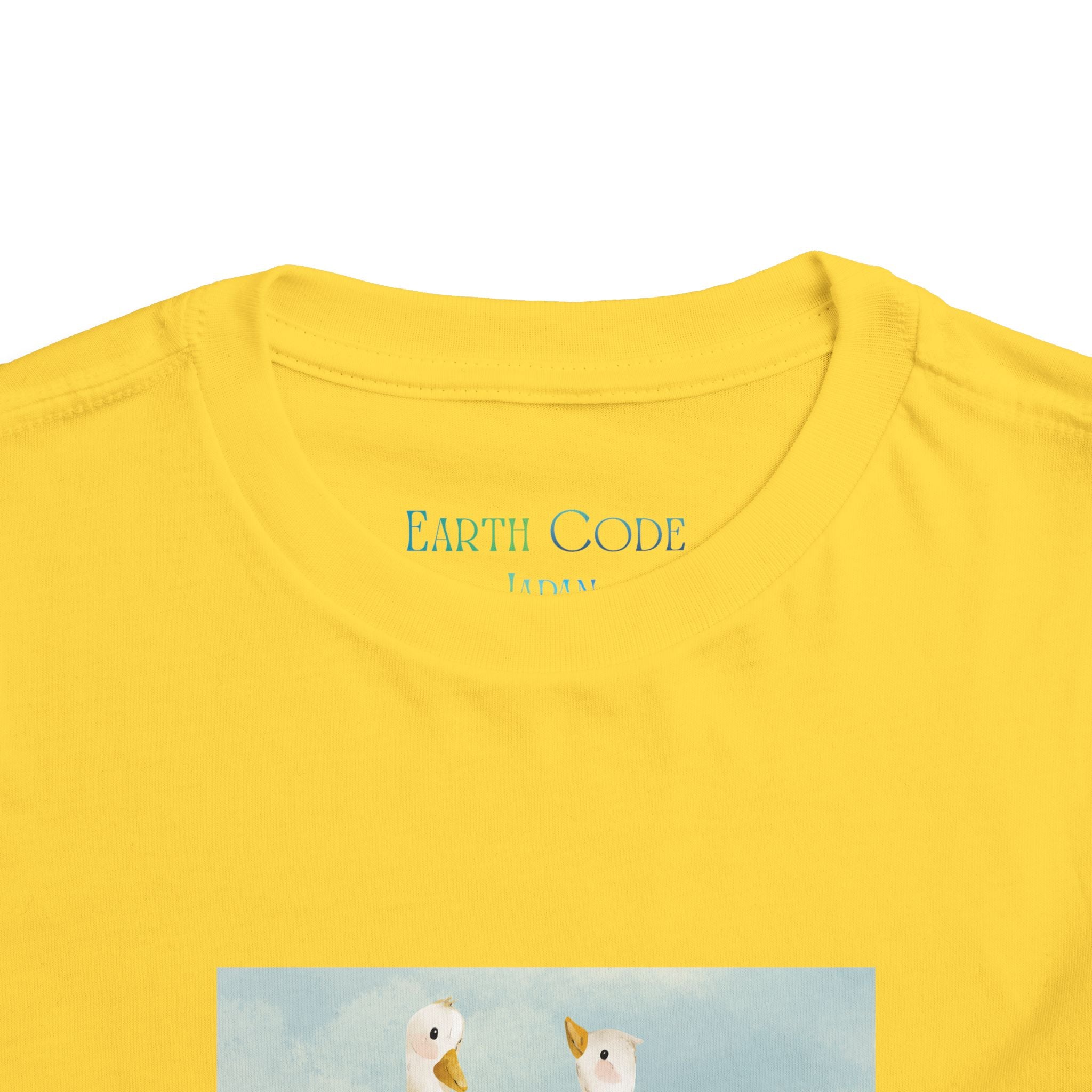 Mama and Baby Goose Toddler Tee | Spring Floral Animals