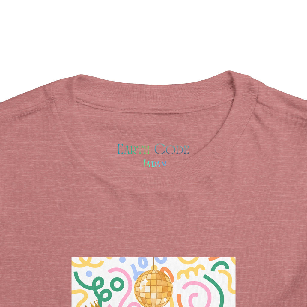 Two Dancing Dachshunds with Crowns T-Shirt | Pop Art Disco Kids Tee