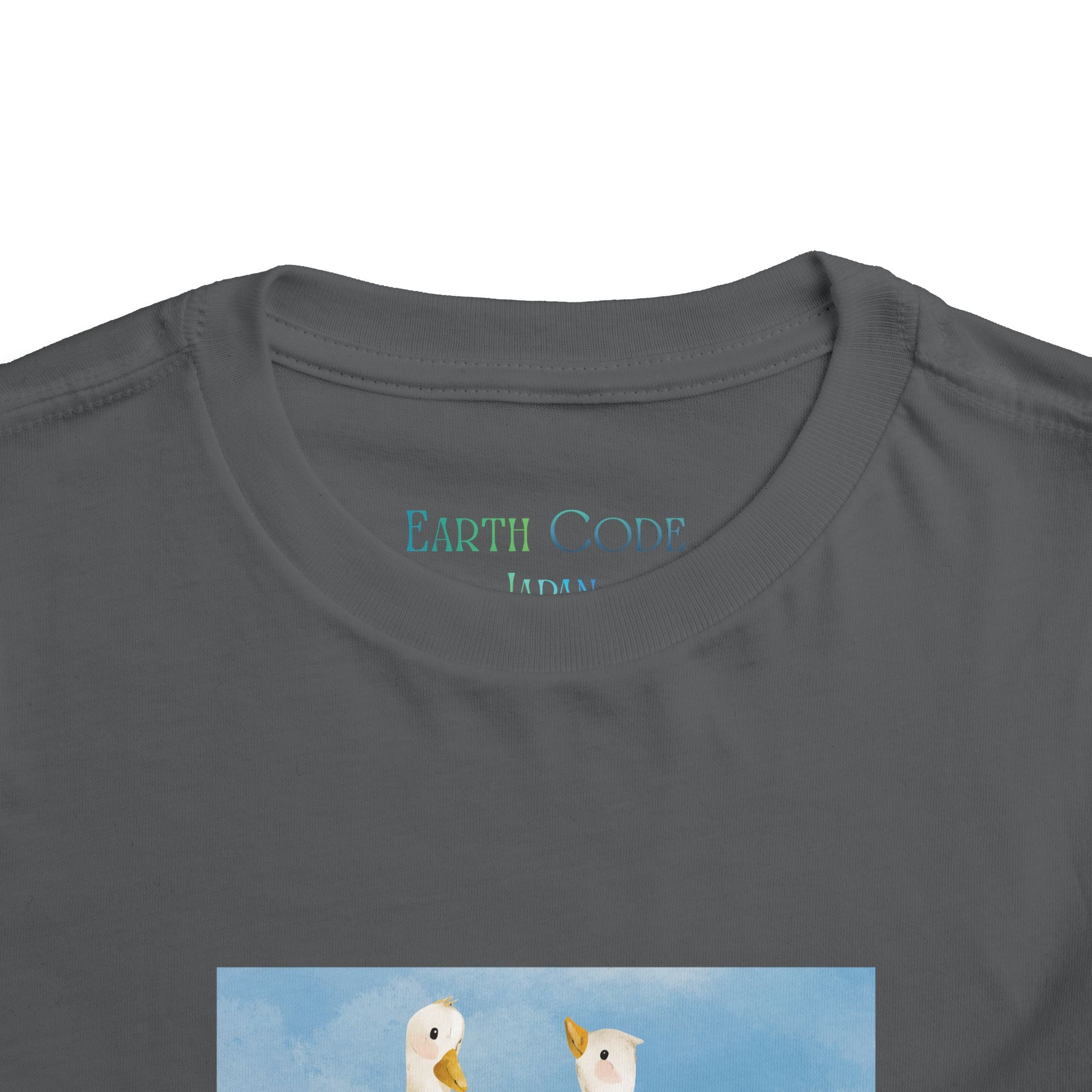 Mama and Baby Goose Toddler Tee | Spring Floral Animals