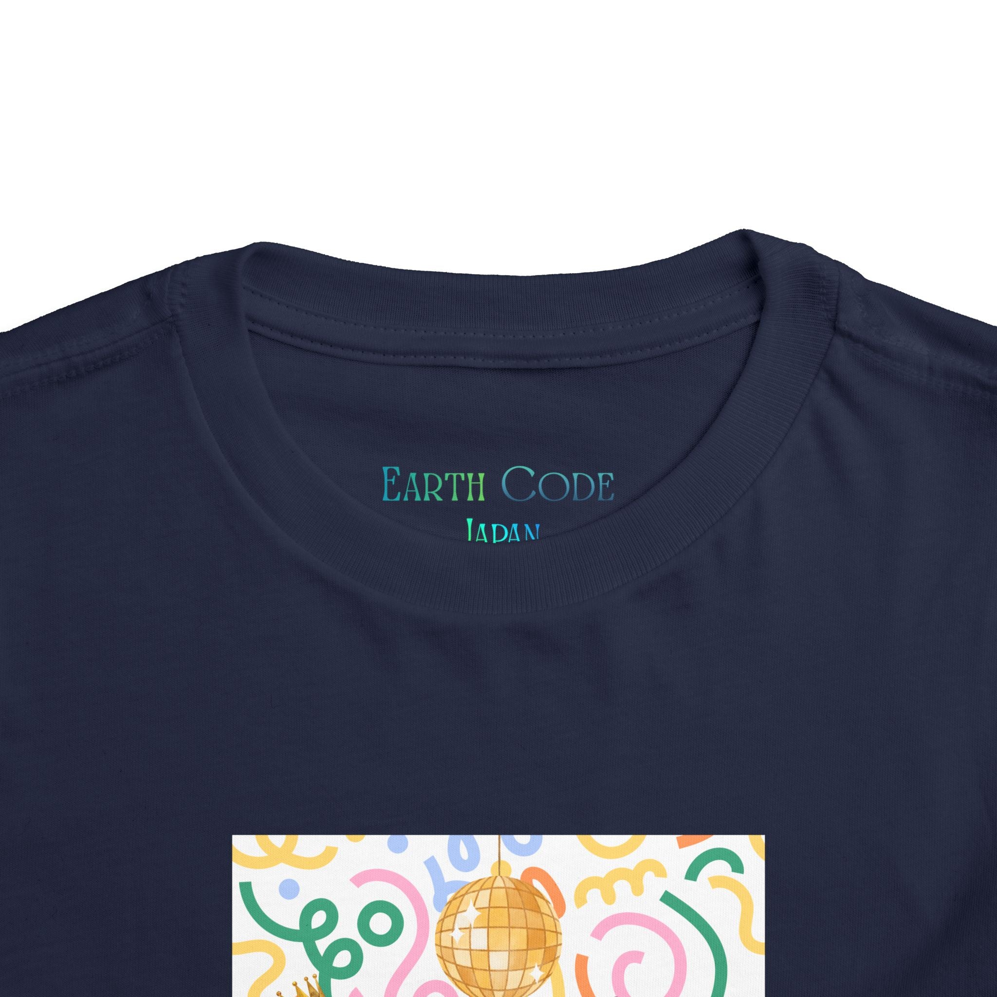 Two Dancing Dachshunds with Crowns T-Shirt | Pop Art Disco Kids Tee