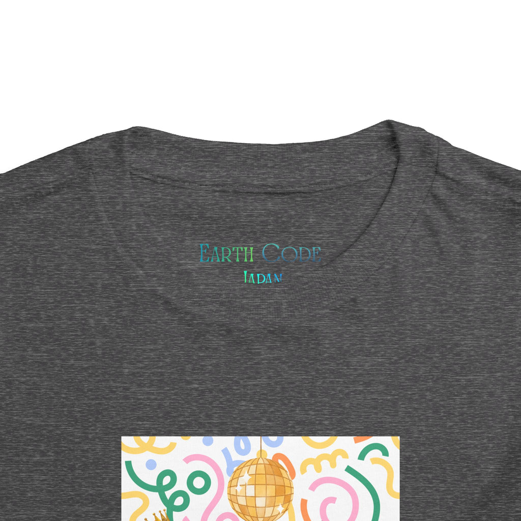 Two Dancing Dachshunds with Crowns T-Shirt | Pop Art Disco Kids Tee