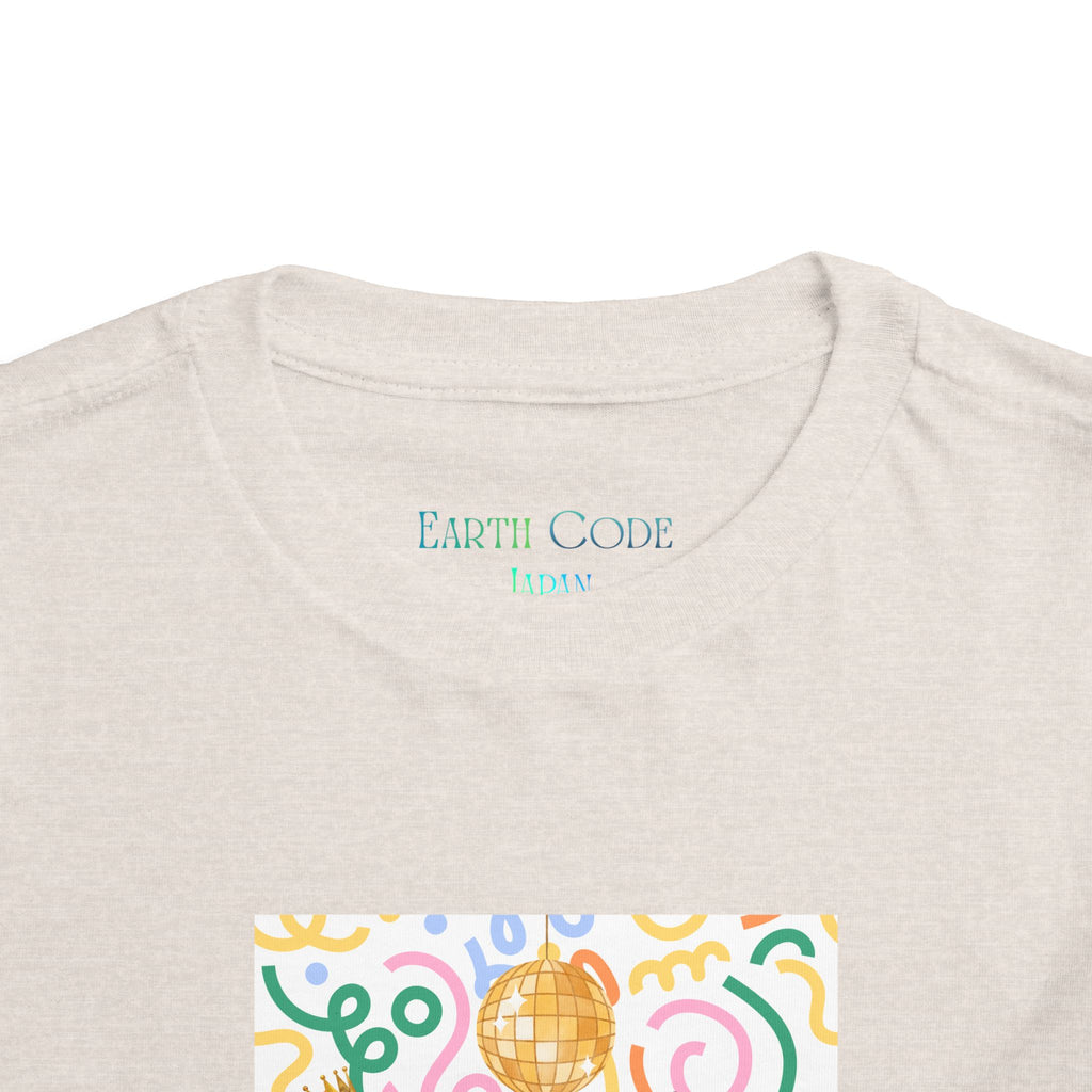 Two Dancing Dachshunds with Crowns T-Shirt | Pop Art Disco Kids Tee