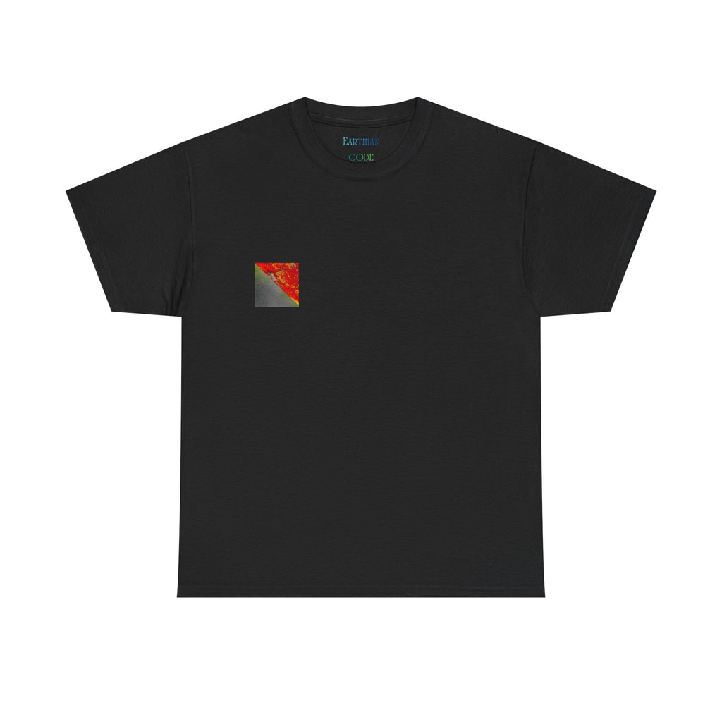 Bold Red & Black Abstract Art Print |  Unisex T-Shirt