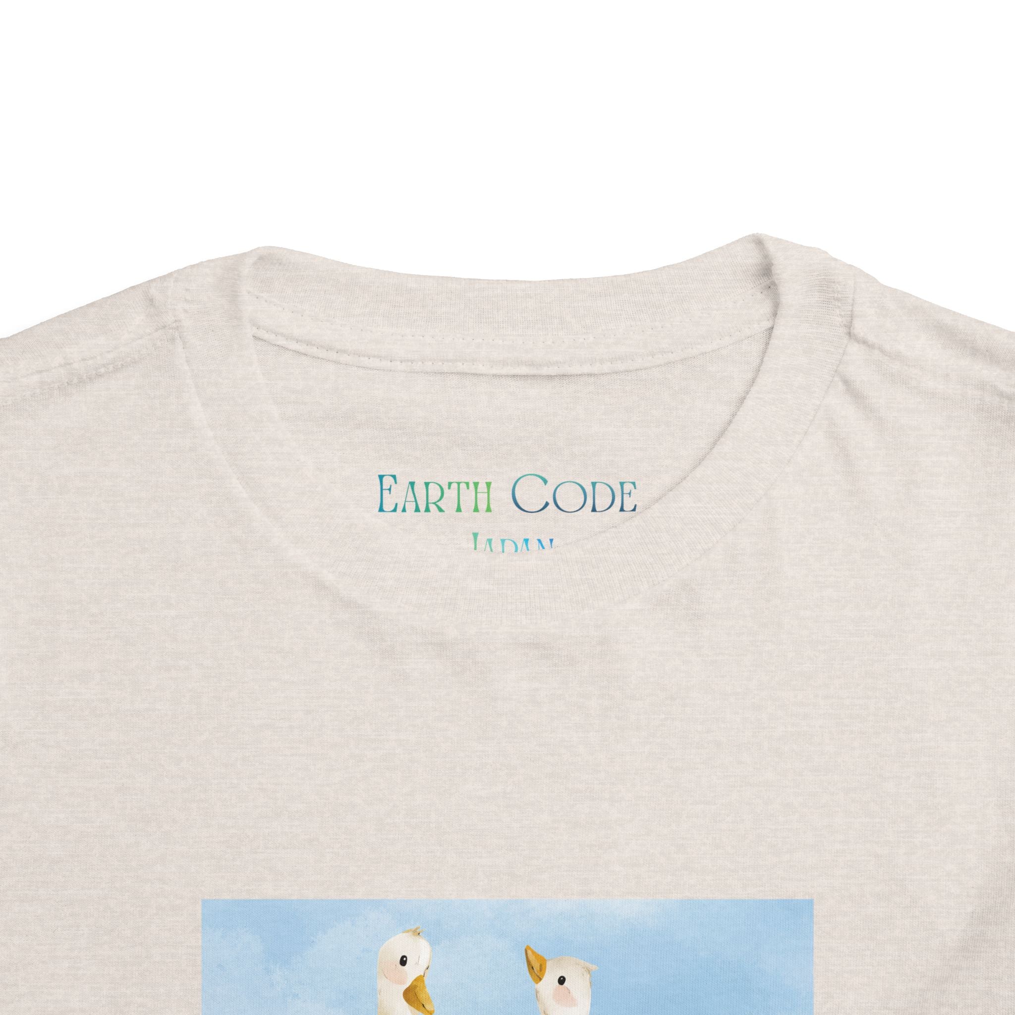 Mama and Baby Goose Toddler Tee | Spring Floral Animals