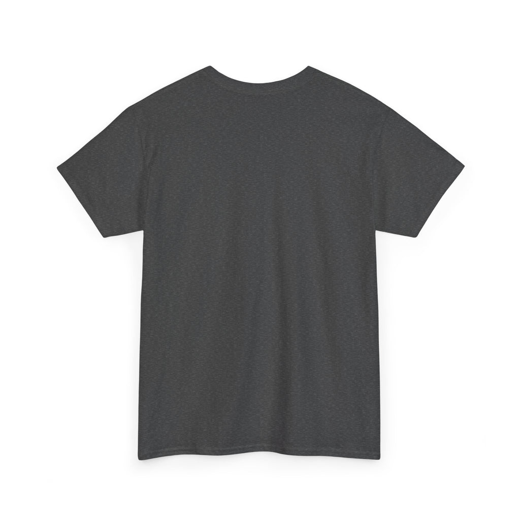 Geometric Prism Graphic Tee — Futuristic Cyan Violet Crystal T-Shirt