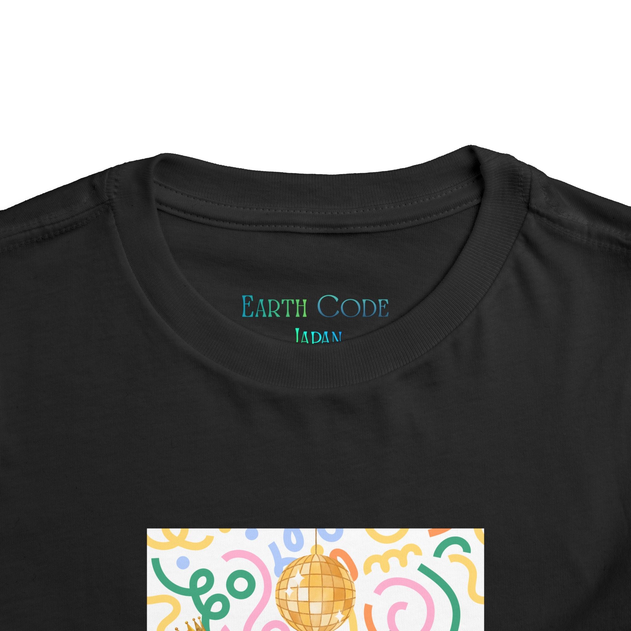 Two Dancing Dachshunds with Crowns T-Shirt | Pop Art Disco Kids Tee