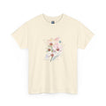Orchid  Flower Geometric Floral Graphic T-Shirt | Earthian Code