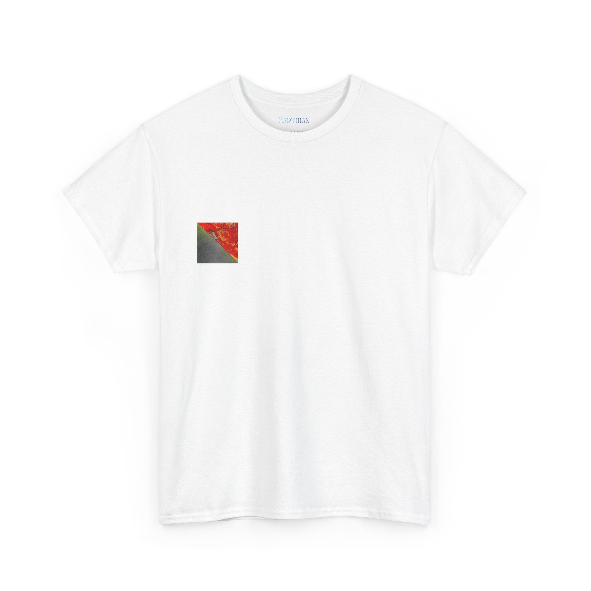 Bold Red & Black Abstract Art Print |  Unisex T-Shirt